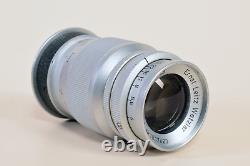 Leica Ernst Leitz Wetzlar 9cm f/4 Elmar (90mm) lens Please read