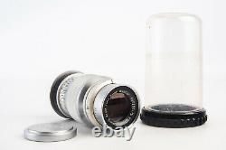 Leica Ernst Leitz Wetzlar Elmar 9cm 90mm f/4 Lens for LTM M39 Screw Mount V18