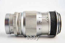 Leica Ernst Leitz Wetzlar Elmar 9cm 90mm f/4 Lens for LTM M39 Screw Mount V18