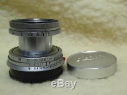 Leica Ernst Leitz Wetzlar Elmar M 50mm F2.8 Collapsible Lens 1960 Excellent