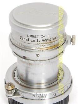 Leica FISON Lens Hood for LEITZ Elmar 13.5 f=5cm & TB Anastigmat 2 + Front Cap