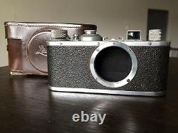 Leica I Standard Model E With Leitz Elmar 5cm f3.5 lens
