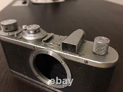 Leica I Standard Model E With Leitz Elmar 5cm f3.5 lens