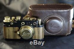 Leica II(D) Kriegsmarine WWII Vintage Russian Camera + M39 Lens Leitz Elmar NICE