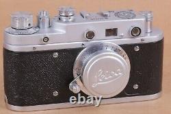 Leica II Silver Kriegsmarine Camera lens Leitz Elmar Exclusive (Fed Zorki copy)