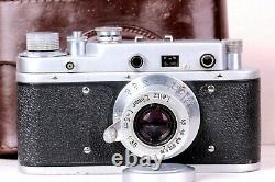 Leica II lens Leitz Elmar Exclusive Camera Berlin Olympiad (Fed Zorki copy)