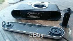 Leica IIIf 35mm Film Camera With Leitz Elmar 13.5 F=50 mm Lens