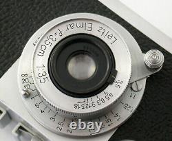 Leica IIIg Ic Standard Elmar 4/90 3.5/35 Leitz unique set all end number 500