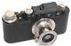 Leica IId Black/Nickel Camera w. Leitz Elmar 3.5/50mm Lens Screw Mount