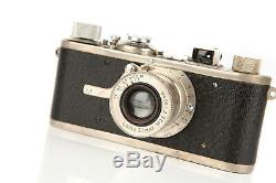 Leica Ia Camera Polished Chrome Camera S/N1636 + Leitz Elmar 50mm f3.5 Lens