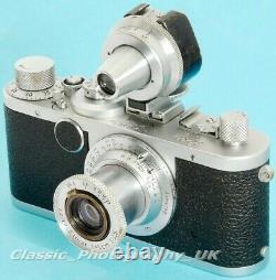 Leica Ic 1C 35mm Film Camera by LEITZ 1951 + Elmar f=5cm 13,5 Lens 1950 + VIOOH
