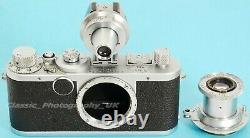 Leica Ic 1C 35mm Film Camera by LEITZ 1951 + Elmar f=5cm 13,5 Lens 1950 + VIOOH