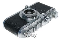 Leica LTM If 35mm film camera Elmar 3.5/50mm lens brightline viewfinder