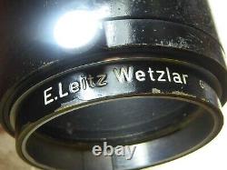 Leica Leitz 12530 FIKUS Adjustable Lens Hood Shade for 50, 90, 135 Elmar Lenses