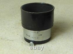 Leica Leitz 12530 FIKUS Adjustable Lens Hood Shade for 50, 90, 135 Elmar Lenses
