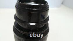 Leica Leitz 135mm F4.5 Elmar L39 Screw Lens Leica 13.5cm F4.5 Black Lens Rare