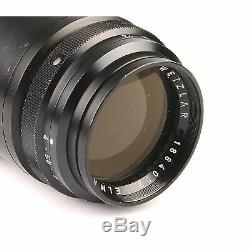 Leica Leitz 135mm F4 Elmar In Tele-elmar Barrel Pre-series Rare 11851 #581