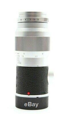 Leica Leitz 135mm f4.0 Elmar Rangefinder M Mount Lens #31614