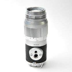 Leica Leitz 135mm f4 Elmar Contemporary Screw Mount Lens Pristine Mint