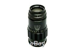 Leica Leitz 135mm f4 Tele-Elmar Rangefinder M Mount Lens with Hood #28844