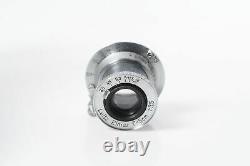 Leica Leitz 50mm (5cm) f3.5 Elmar M39 Collapsible Lens F18 #206