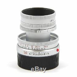Leica Leitz 50mm F2.8 Elmar-m Silver 11823 #2280