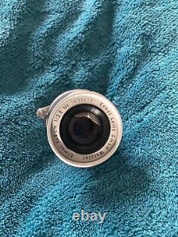 Leica Leitz 5cm F2.8 Collapsable Elmar Lens LTM With ITOOY Hood