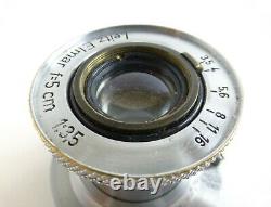 Leica Leitz 5cm f=3.5 Elmar Collapsible M39 Screw Mount Lens
