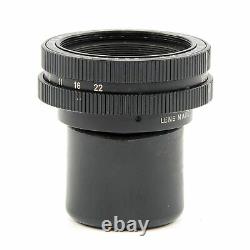 Leica Leitz 65mm F3.5 Elmar Black + Box 11162 #2679
