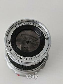 Leica Leitz 9-cm f4 Elmar COLLAPSIBLE, M mount