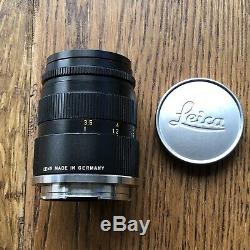 Leica Leitz 90mm F/4 Elmar C Lens Made In Germany Great Condition