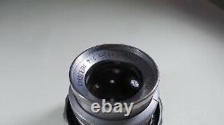 Leica Leitz 90mm F4 Elmar Head & Leica 16467 Ouago Adapter Sold As Is No Returns