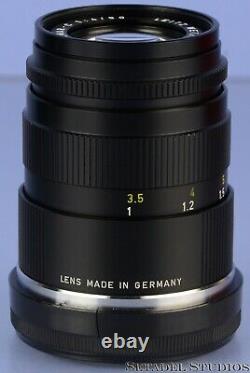Leica Leitz 90mm F4 Elmar-c 11540 M Lens +box +caps +hood +filter. Germany Rare