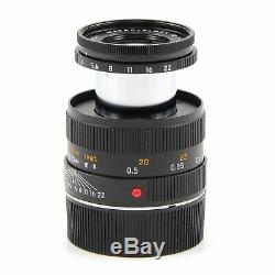 Leica Leitz 90mm F4 Macro-elmar-m Black Set 6-bit + Box 11629 #2803