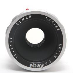 Leica Leitz Canada Elmar 3.5/65 mm Chrome for Visoflex