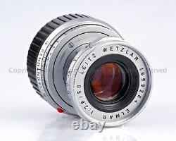 Leica Leitz ELMAR 5cm 50mm f2.8 50/2.8 M Mount ELMOM 1959 + Caps