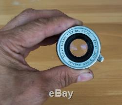 Leica Leitz Elmar 12,8 50mm, Leica-M, adaptierbar an Systemkameras