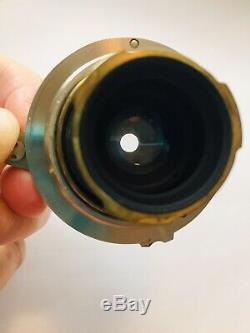 Leica Leitz Elmar 13.5, F50mm Chrome Collapsible Lens Germany A+ Condition