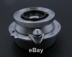 Leica Leitz Elmar 3.5cm 35mm f/3.5 Lens L39 L with Rear Cap 654860