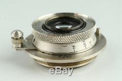 Leica Leitz Elmar 35mm F/3.5 Lens for Leica L39 #22725 C1