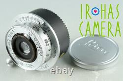 Leica Leitz Elmar 35mm F/3.5 Lens for Leica L39 #33924 C1