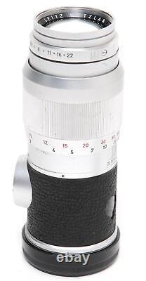 Leica Leitz Elmar 4/135mm Lens with Caps