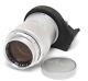 Leica Leitz Elmar 4/135mm lens chrome w. Adapter 16466 OUBIO for Visoflex