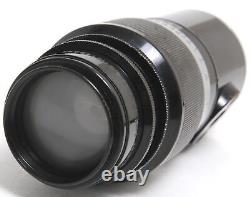 Leica Leitz Elmar 4,5/13,5cm lens Black/Chrome M39 Screw Mount Glass Needs Cle