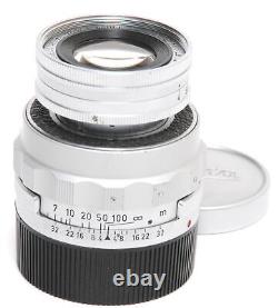 Leica Leitz Elmar 4/9 cm collapsible silver lens