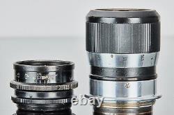 Leica Leitz Elmar 4/9cm Black/Chrome M39 Ltm CE11245