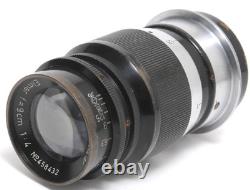 Leica Leitz Elmar 4/9cm lens with matching tropical case