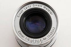 Leica Leitz Elmar 50mm 5cm F/2.8 elmar Lens leica mount From JAPAN