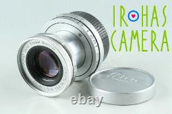 Leica Leitz Elmar 50mm F/2.8 Lens for Leica L39 #31302 C2