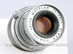 Leica Leitz Elmar 50mm F/2.8 Lens for Leica M